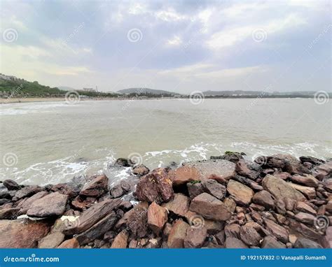 Rocks from Sea , Sunset stock photo. Image of sunset - 192157832