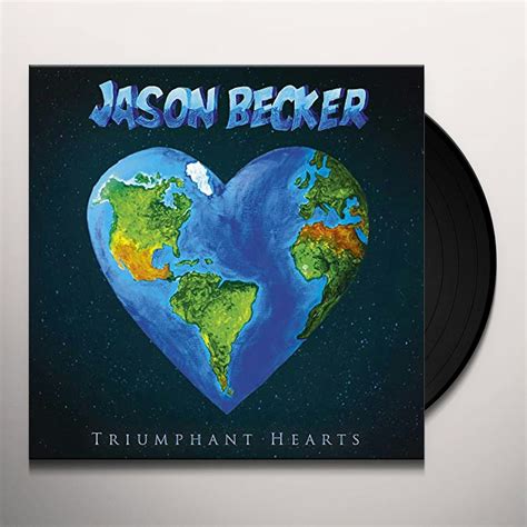 Jason Becker TRIUMPHANT HEARTS Vinyl Record