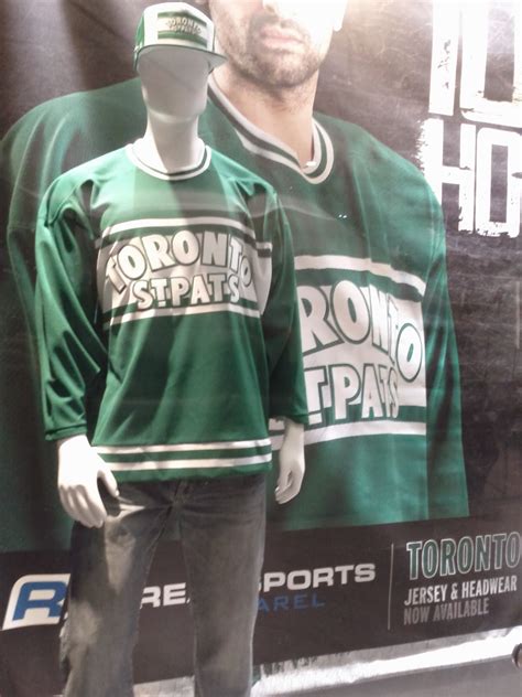 Toronto things: Toronto St Pats jerseys at Real Sports Apparel