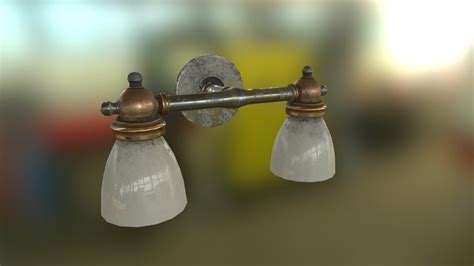 Wall lamp - Download Free 3D model by neverfollow81 [e6f50aa] - Sketchfab