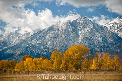 Carson Valley fall colors with snow » Lake Tahoe and Reno fine art landscape lphotography, local ...