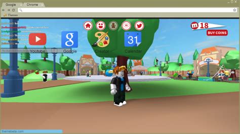 Roblox Chrome Theme - ThemeBeta