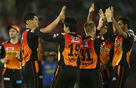 IPL 10, Match 33, KXIP v SRH - Sunrisers Hyderabad Player Ratings