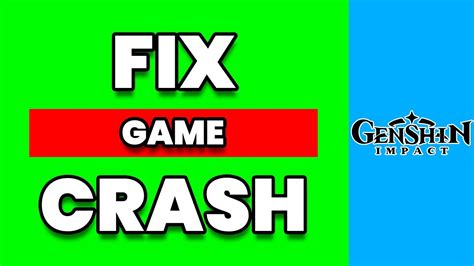 How To Fix Genshin Impact Game Crash (2023) - YouTube