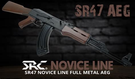 SRC SR47 Novice Line AEG Airsoft Gun - Just BB Guns