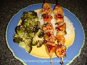 Our Blissfully Delicious Life: Yakitori (Teriyaki Chicken Skewers)