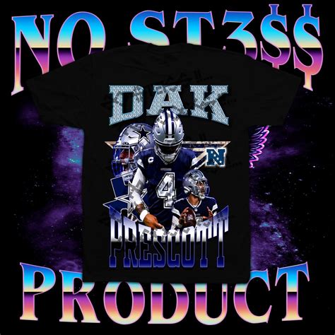 Dak Prescott Vintage Shirt Design, Dallas Cowboys Design, Dak Prescott ...