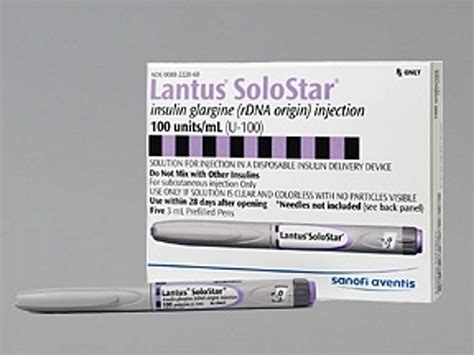 Lantus Solostar by Us Pharmaceutical Division/McKesson