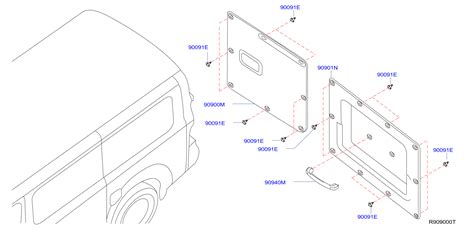 Nissan NV3500 Interior Door Pull Handle - 90940-1PA0A | SULLIVAN BROTHERS NISSAN, KINGSTON MA