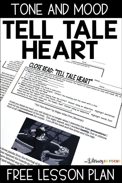 Edgar allan poe s tell tale heart lesson plan – Artofit