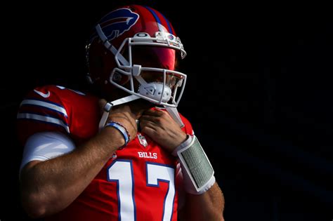 Josh Allen Won't Apologize After Pranking NFL Fans With Red Bills Helmet