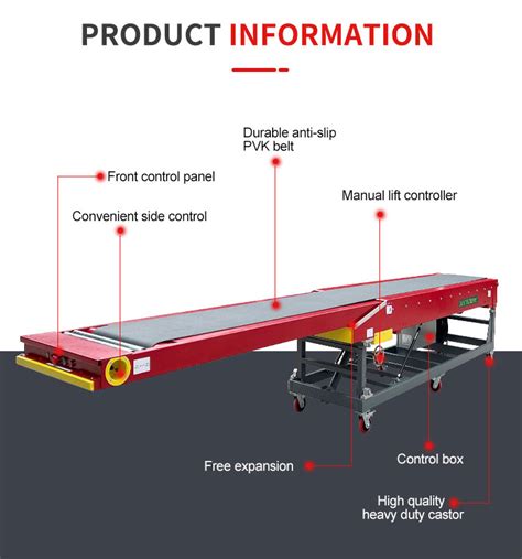 Telescopic belt conveyor - Dahan Conveyor Manufacturer