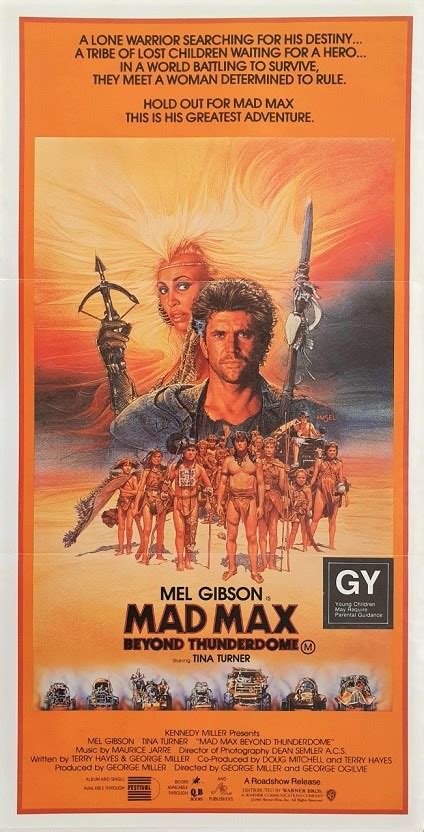 Mad Max Beyond Thunderdome : The Film Poster Gallery