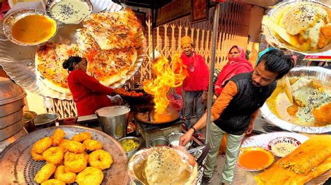 Early Morning Breakfast In Banaras | Rs. 10 /- Only | Uttapam, Dosa & Idli | Street Food India ...