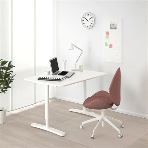 IKEA study table (height adjustable RTP$249), Furniture & Home Living, Furniture, Tables & Sets ...