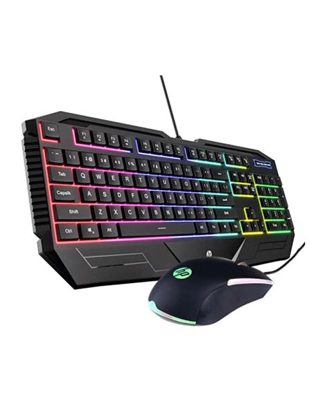 HP USB Gaming Keyboard and Mouse GK1100 Colorful Backlit