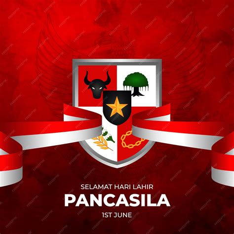 Premium Vector | Pancasila day