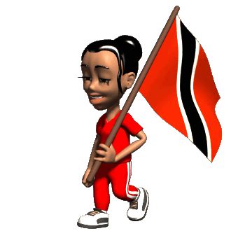 Graafix!: Animated Flag of Trinidad and Tobago