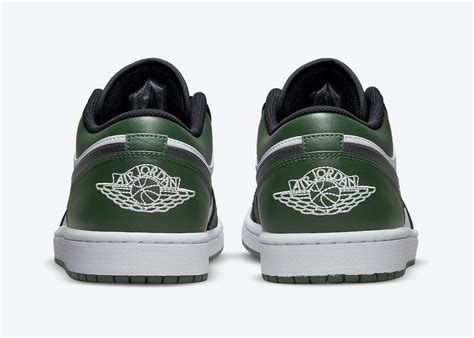 Air Jordan 1 Low Green Toe 553558-371 Release Date - SBD