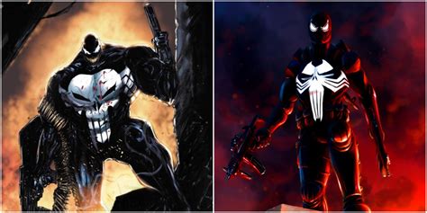 Marvel Comics: 10 Pieces Of Venomized Punisher Fan Art That We Love