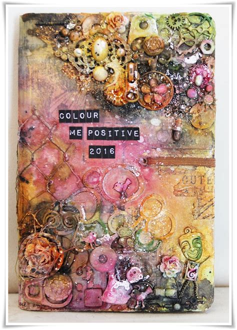 Scrappiness: Color me positive ~ art journaling