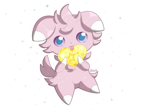 Shiny Espurr by Willow-Pendragon on DeviantArt