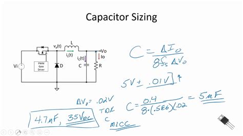 Power Electronics - Buck Converter Design Example - Part 1 - YouTube