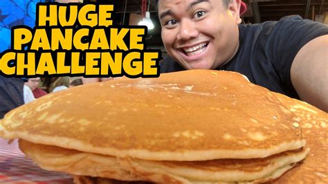 Huge Pancake Challenge Last Day in North Carolina - YouTube