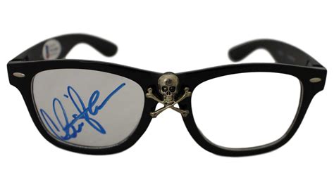 Charlie Sheen Autographed/Signed Major League Wild Thing Glasses BAS ...