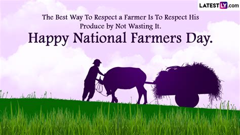 National Farmers Day 2022 Wishes and Greetings: WhatsApp Messages, Images, HD Wallpapers, Quotes ...