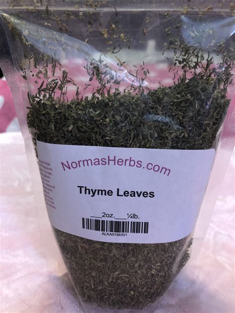 Thyme Leaves | NormasHerbs.com