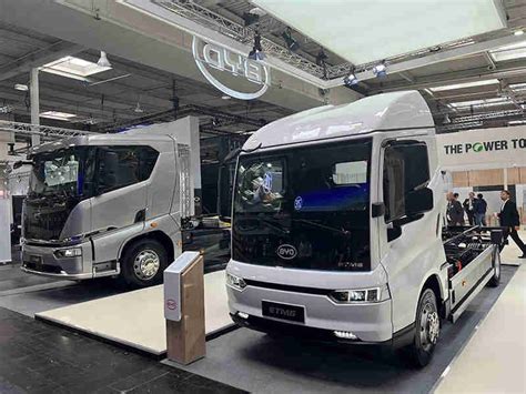 BYD launches a pair of battery powered trucks for Europe - News ...