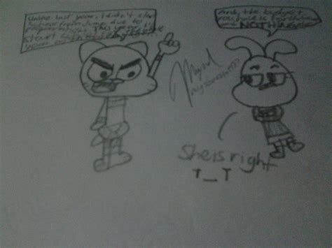 Gumball and Anais #3 by MigsGarcia5127 on DeviantArt