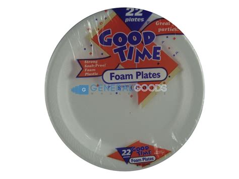 Foam Plates Wholesale. DART 9PWCR Concorde Foam Plate, 9" Diameter ...