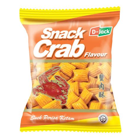 D-Jack Snack Crab Flavour | Halal Snacks Chips Malaysia