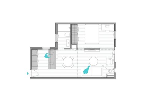The Apartment - Picture gallery | Small house plans, Architectural floor plans, Apartment plans