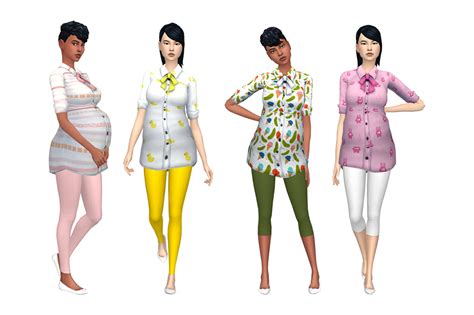 My Sims 4 Blog: Clothing Recolors by DeelitefulSimmer