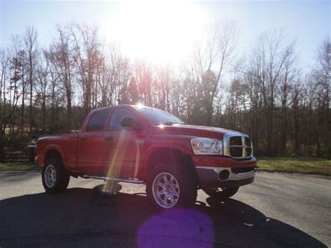 Sell used 2007 DODGE RAM 2500 TURBO DIESEL 6SPD MANUAL LOW MILEAGE 82K in Houston, Texas, United ...