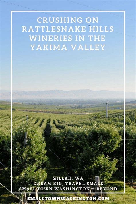 9 Yakima Wineries You Must Visit • Small Town Washington | Yakima valley, Yakima, Winery