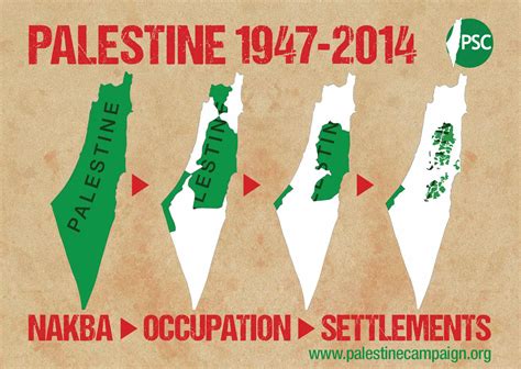 disappearing palestine graphic - Palestine Solidarity Campaign