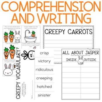 Creepy Carrots Book Study and Activities by Haley O'Connor | TpT