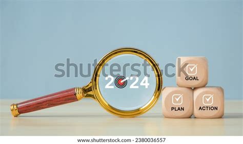 2024 Business Target Action Plan Strategy Stock Photo 2380036557 ...