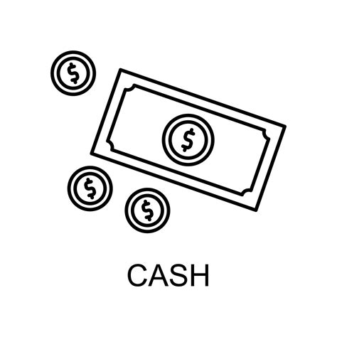 cash vector icon 22762899 Vector Art at Vecteezy