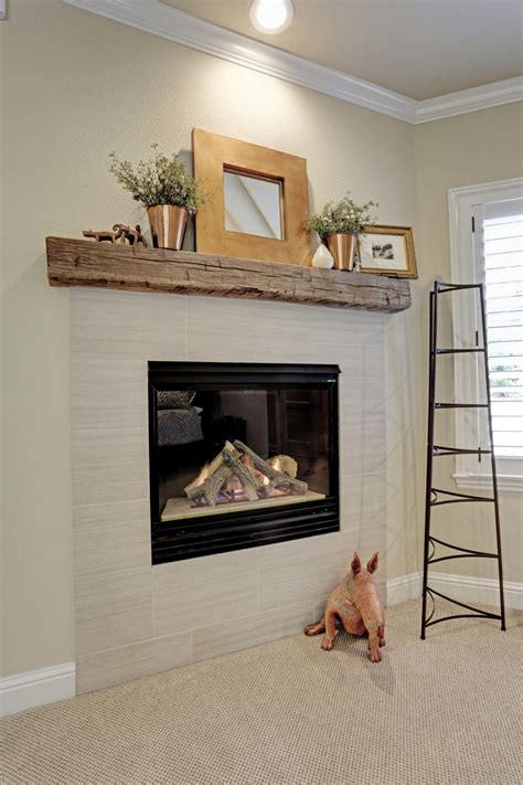 Hand Hewn Beam Fireplace Mantel 8x8 | 8 Foot Wood Mantel | Elmwood ...