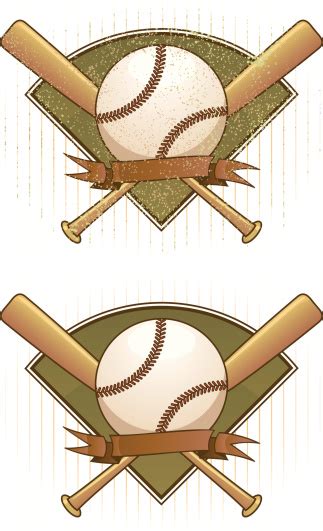 Vintage Baseball Stock Illustration - Download Image Now - iStock