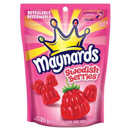 Maynards Swedish Berries Gummy Candy, 355g | Walmart Canada