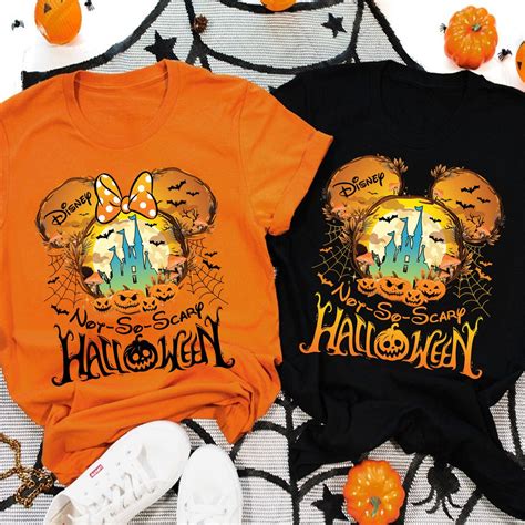 Disney Not So Scary Halloween Shirts, Disney Halloween Matching Shirts ...