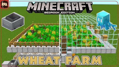 Minecraft Wheat Farm Design