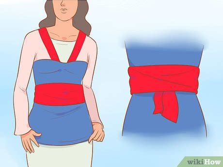 3 Ways to Make a Disney's Mulan Costume - wikiHow