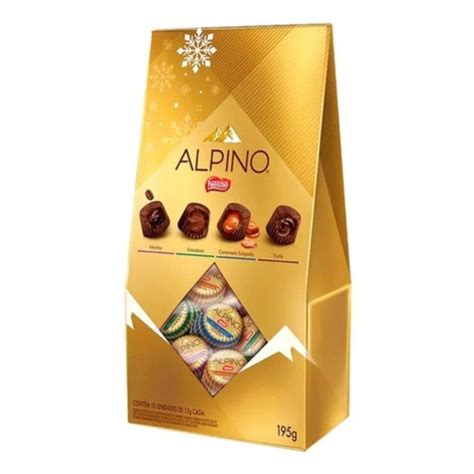 BOMBOM NESTLE ALPINO 195G SORTIDOS - lavagnoli